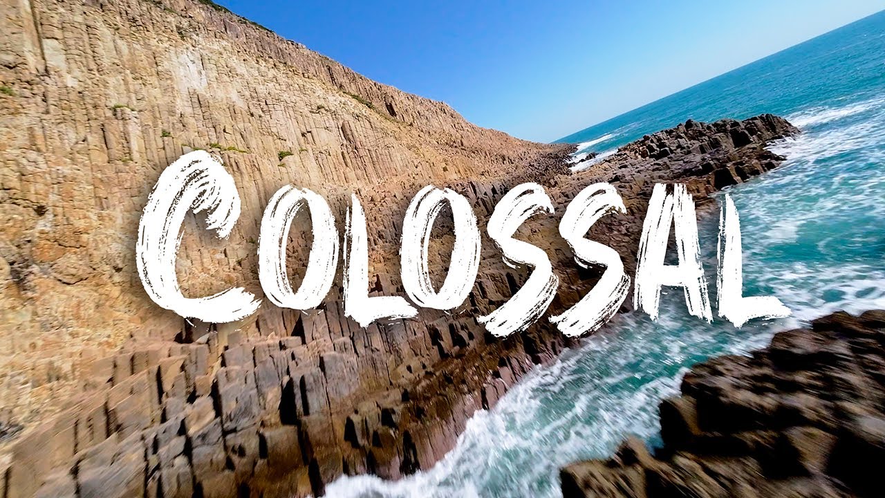 Colossal | 花山 萬柱海岸 Fa Shan Hexagonal Rock Columns | Cinematic FPV | 4K 航拍