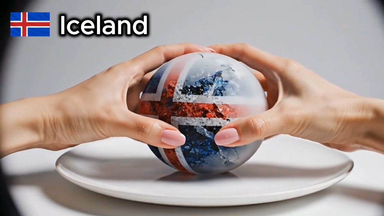 Cracking Flag Balls Around the World 🍰 Satisfying ASMR Reveals