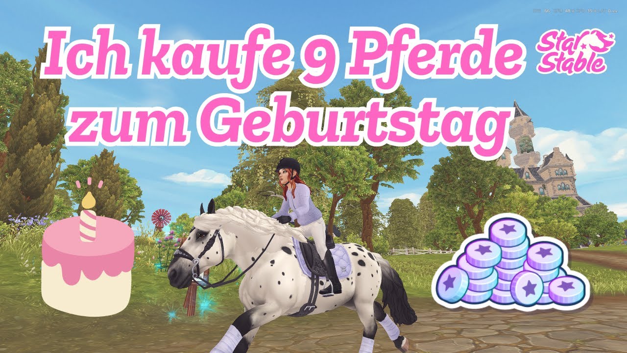 SSO 🐴 Ich kaufe 9 Pferde zum Geburtstag (mit Zufallsnamen) | XL Pferdekauf