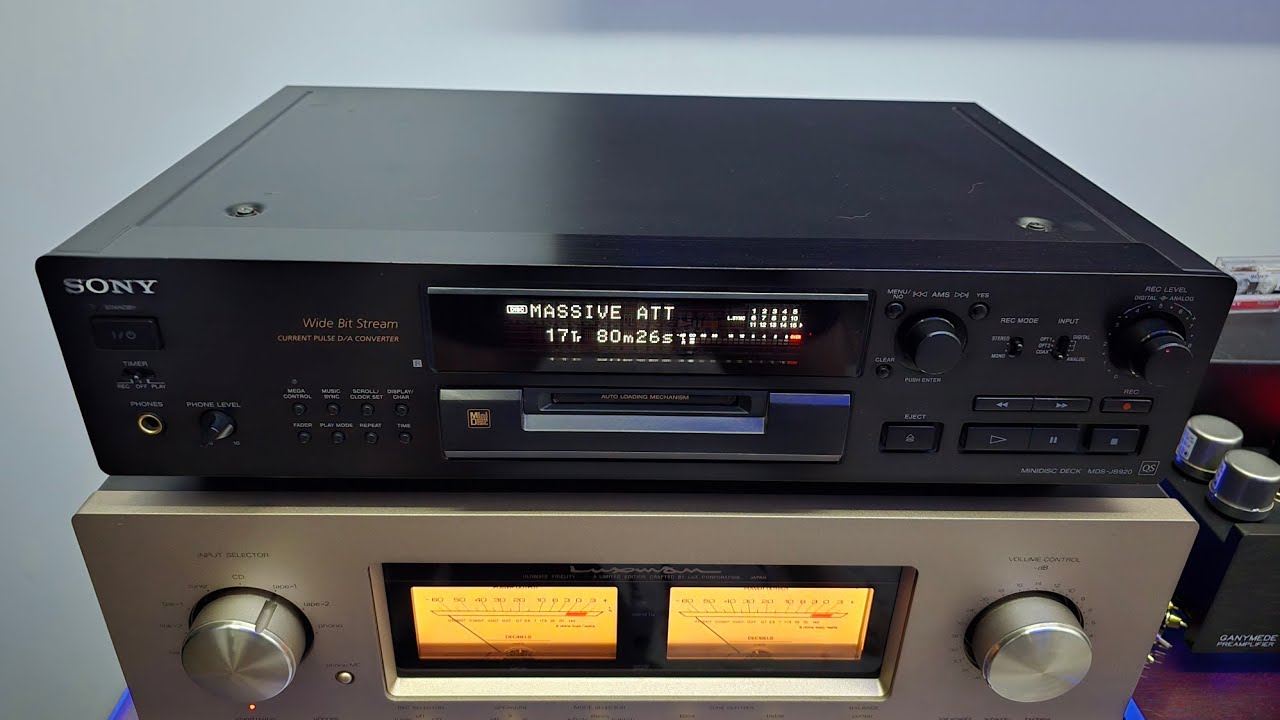 Sony MDS -JB 920 QS Minidisc deck