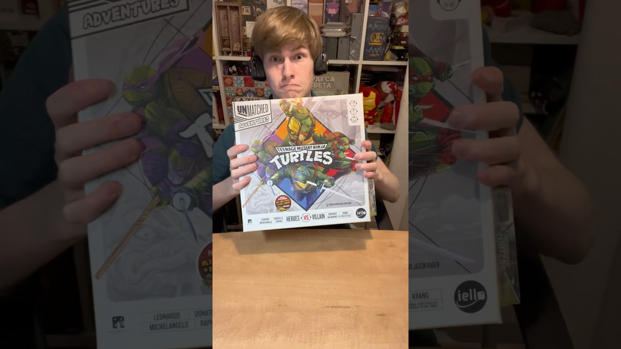 Распаковка Unmatched: Черепашки-ниндзя! Unmatched: TMNT Unboxing!
