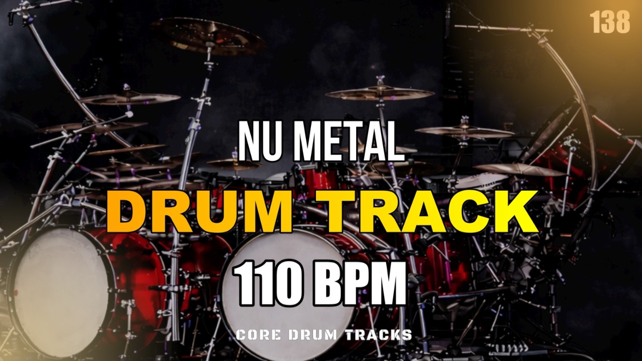 Nu Metal I Drum Track I 110 BPM I Full Arrangement