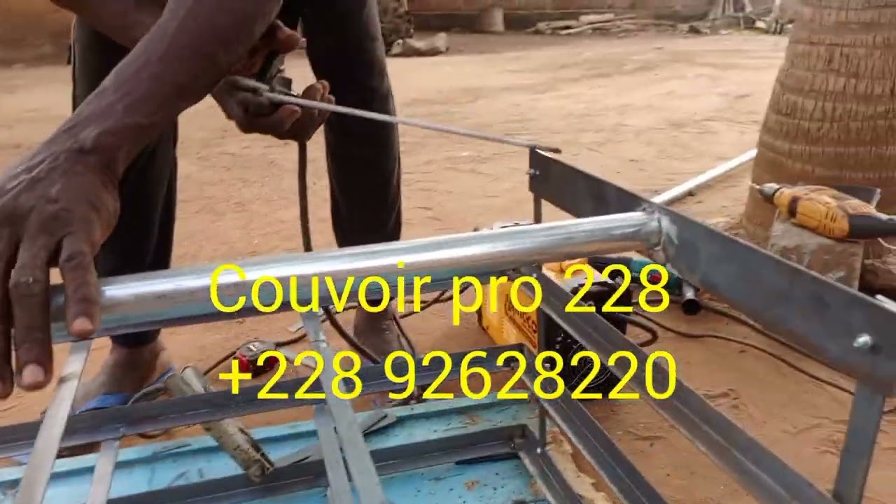 Couveuse automatique de 528 œufs : Soudure du système de retournement (Partie B)