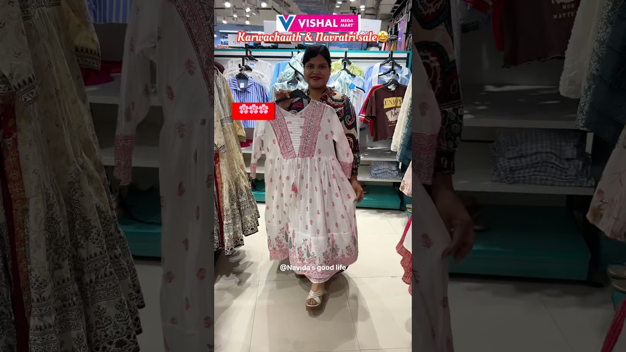vishal mega mart offers today clothes | vishal mega mart summer collection🤩vishal mega mart offers