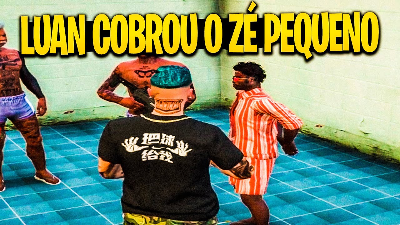 🔥GROTA CAPTURA ZÉ PEQUENO E LUAN COBROU  TRETA ANTIGA🔥