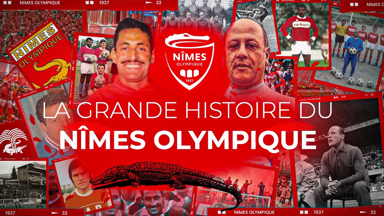 La Grande Histoire du N&icirc;mes Olympique 🔴⚪️🐊
