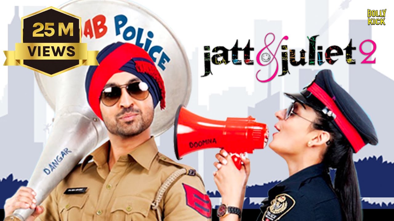 Jatt & Juliet 2 | Hindi Full Movie | Diljit Dosanjh, Neeru Bajwa, Bharti Singh | Hindi Movie 2024