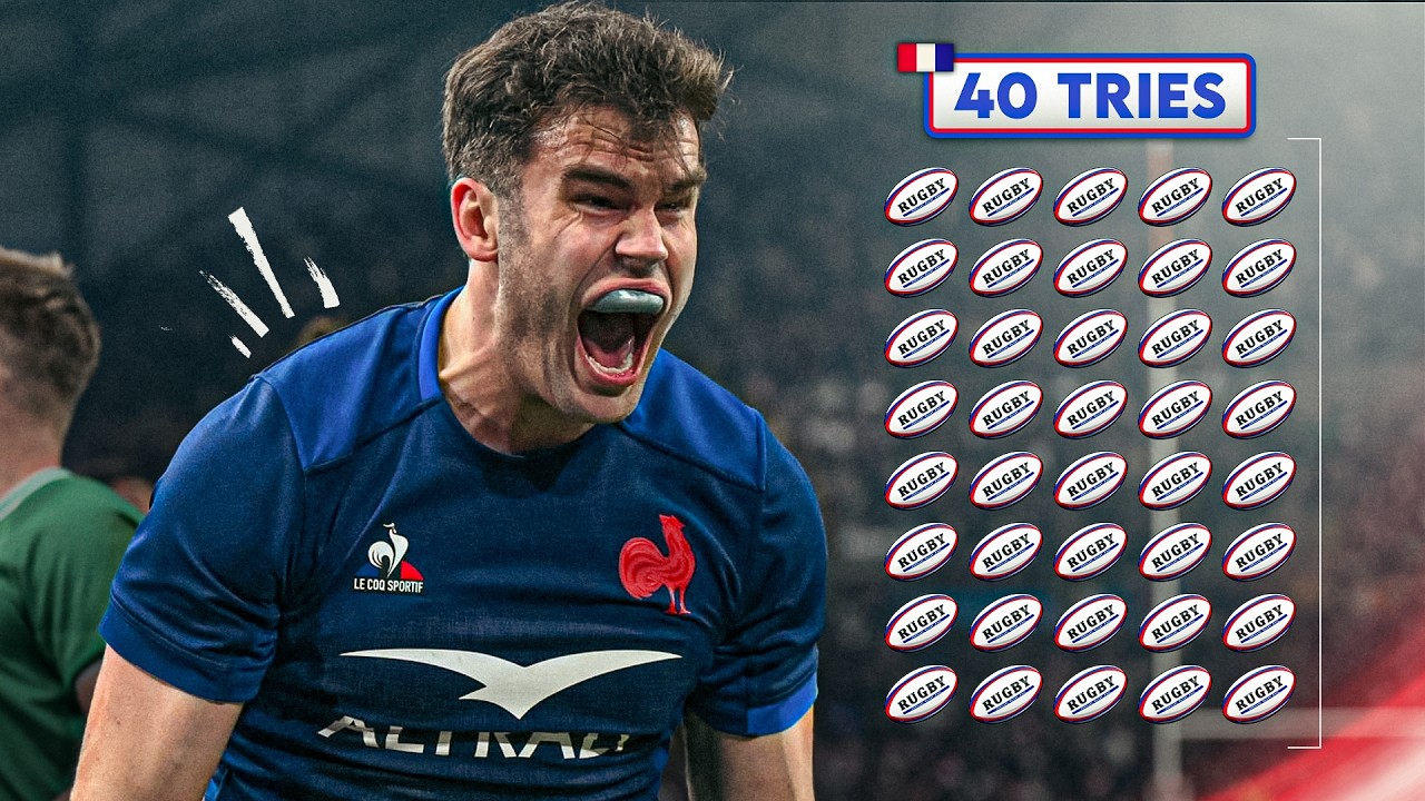Every Try that Damian Penaud has scored for France | Bangers Only