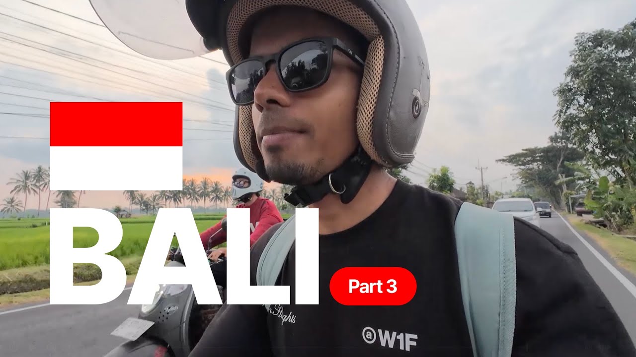 Bali 2025 🇮🇩 | Kuta, Ulun Danu Temple & Hidden Villages on Bike! Part-3 #balitravelvlog #KutaBali