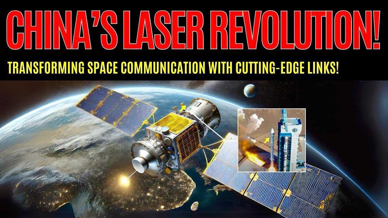 Revolutionizing Space: China Just Tested Satellites Communicating with Lasers!