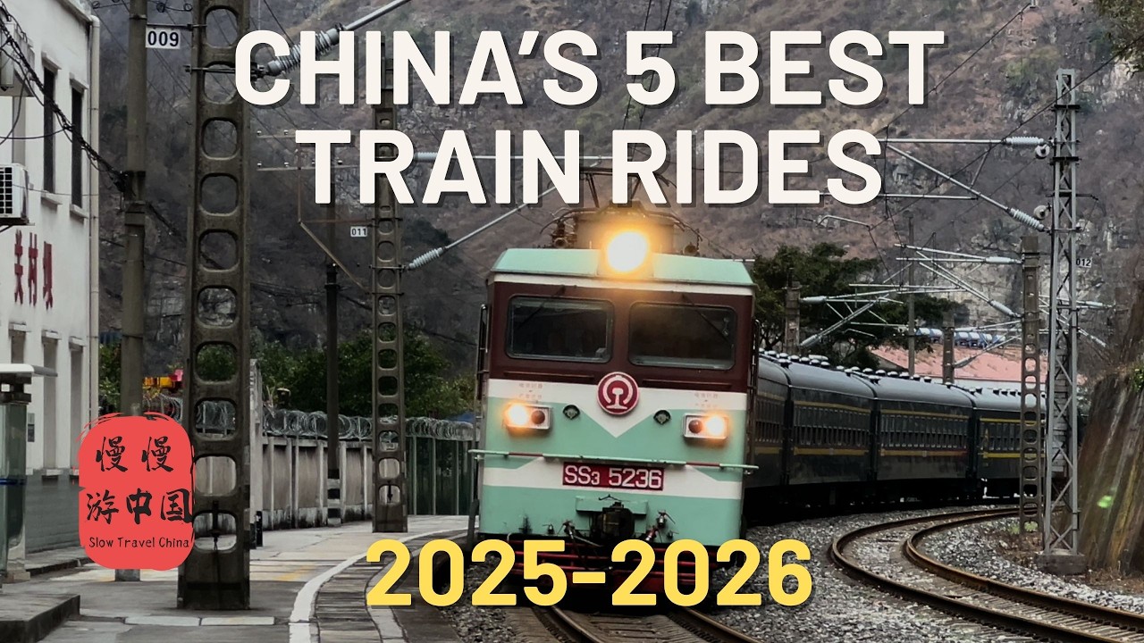 The MOST SCENIC TRAIN ROUTES in China (2025-2026)