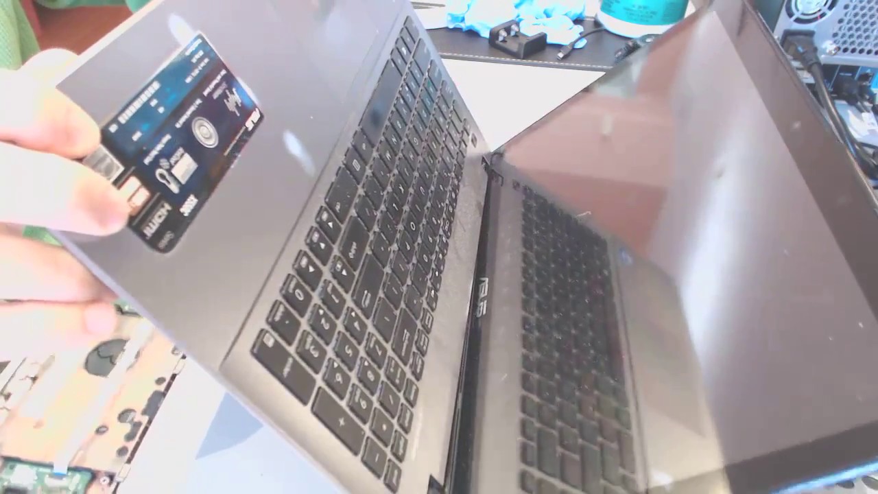 Asus x550c Laptop repair fix power jack problems broken dc socket input port disassembly guide
