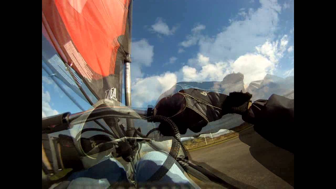 First sail on a Blokart