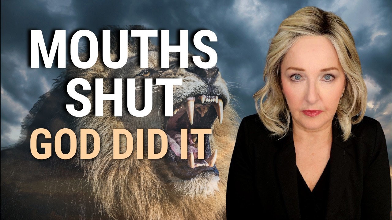 God Just Shut the Mouths of the Lions | Prophetic Word
