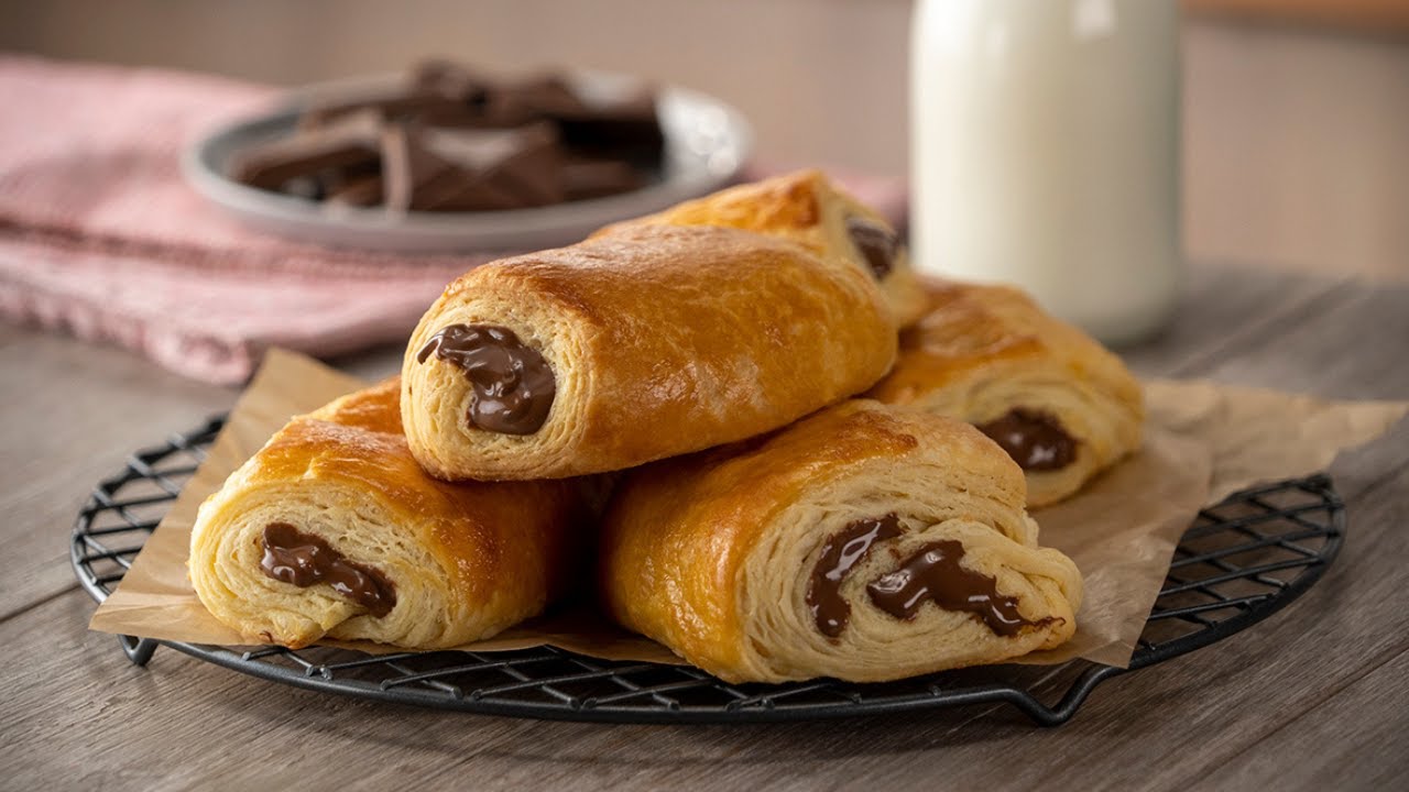 Chocolatines Caseros | kiwilim&oacute;n recetas