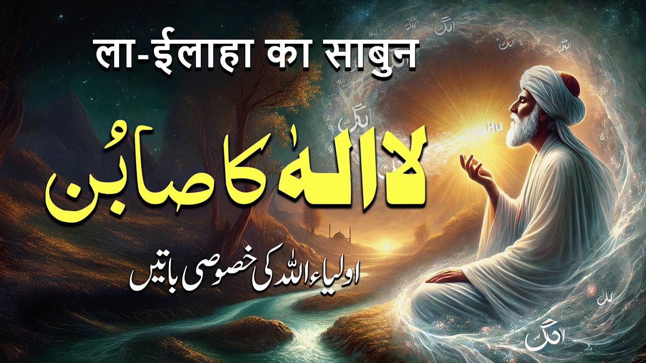 La ilaha Ka Sabun | Auliya Allah Ki Khususi Batein | By Meraj Afzaly