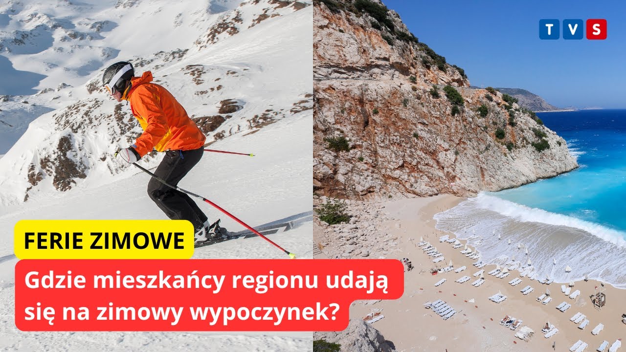 Stok w Alpach albo plaża w Turcji. Gdzie mieszkańcy regionu latają na ferie?