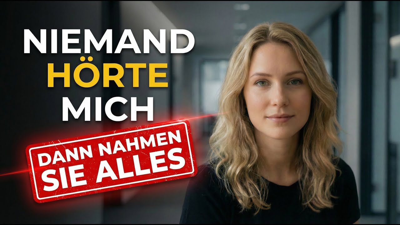 Niemand Hörte Mich – Sie Nahmen Meine Arbeit und Löschten Mich Aus