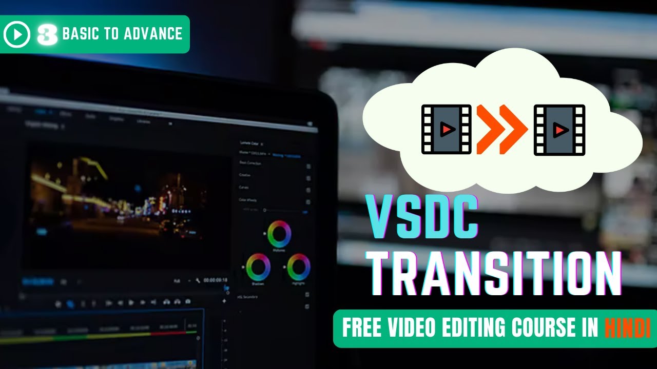 How To Apply Transition In Videos || Transition Effect In VSDC  editing Software || #videoediting