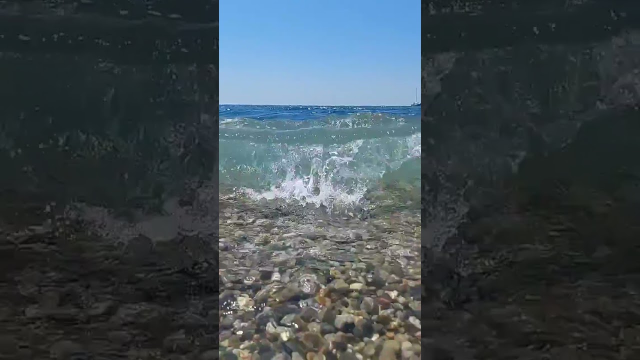 Всё ещё не едете отдыхать на море, тогда море идёт к вам... #абхазия #travel #туризм #nature #отдых