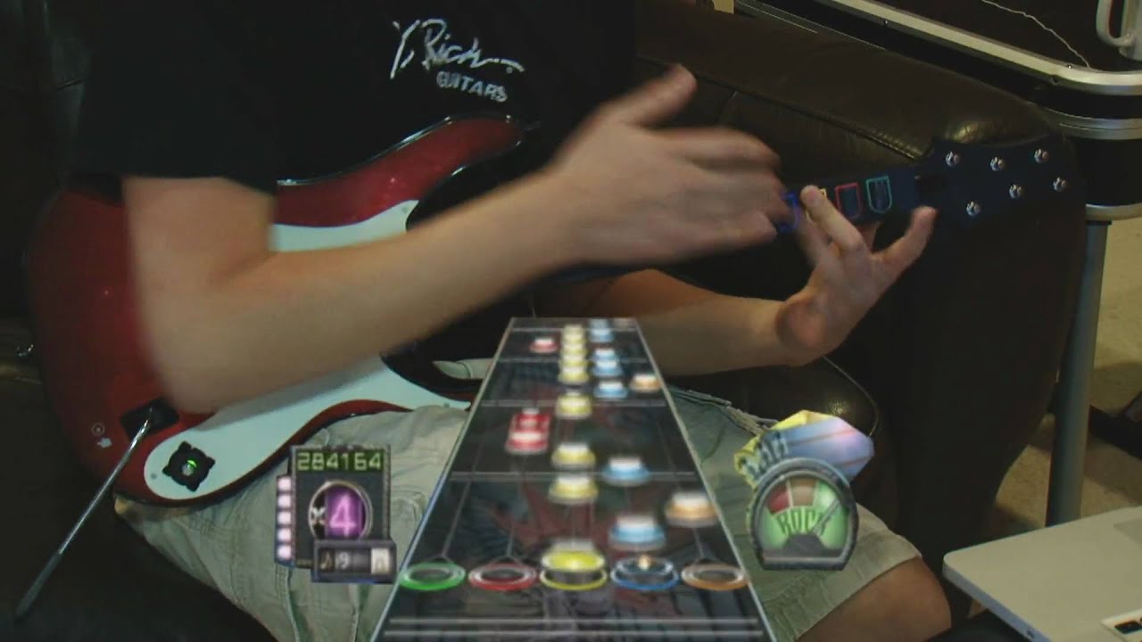 Hardest Guitar Hero solo 100% Fc'ed (HD)