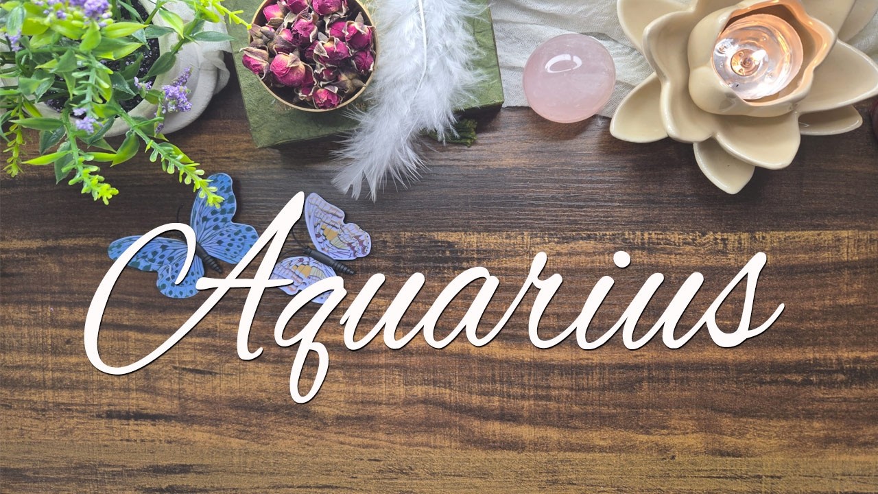 AQUARIUS Your journey in love is finally moving! ⚖️This person wants to grow with you!🪴