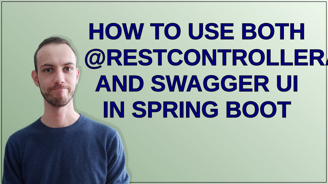 How to use both @RestControllerAdvice and Swagger UI in Spring boot