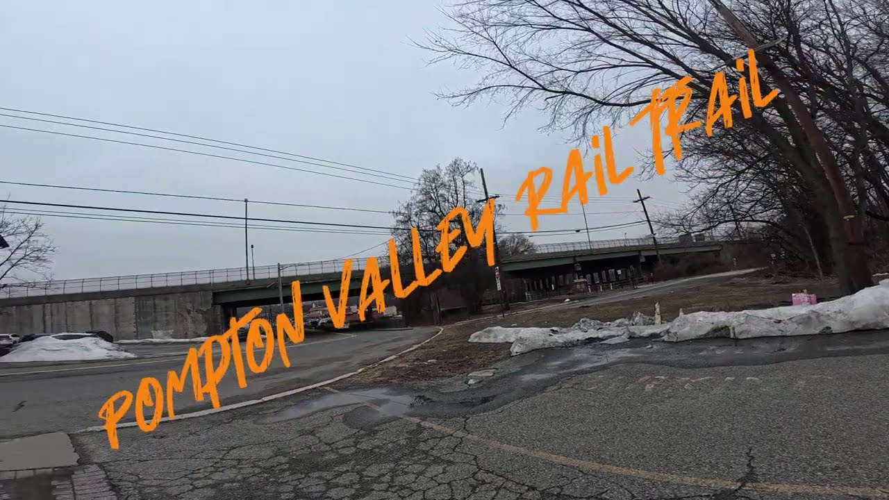 Biking Pompton Valley Rail Trail