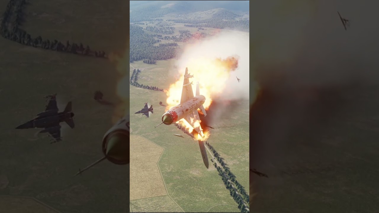 Cambodian Mig-21Bis on Reconnaissance Flight Shot Down by Thai F-16C! | DCS