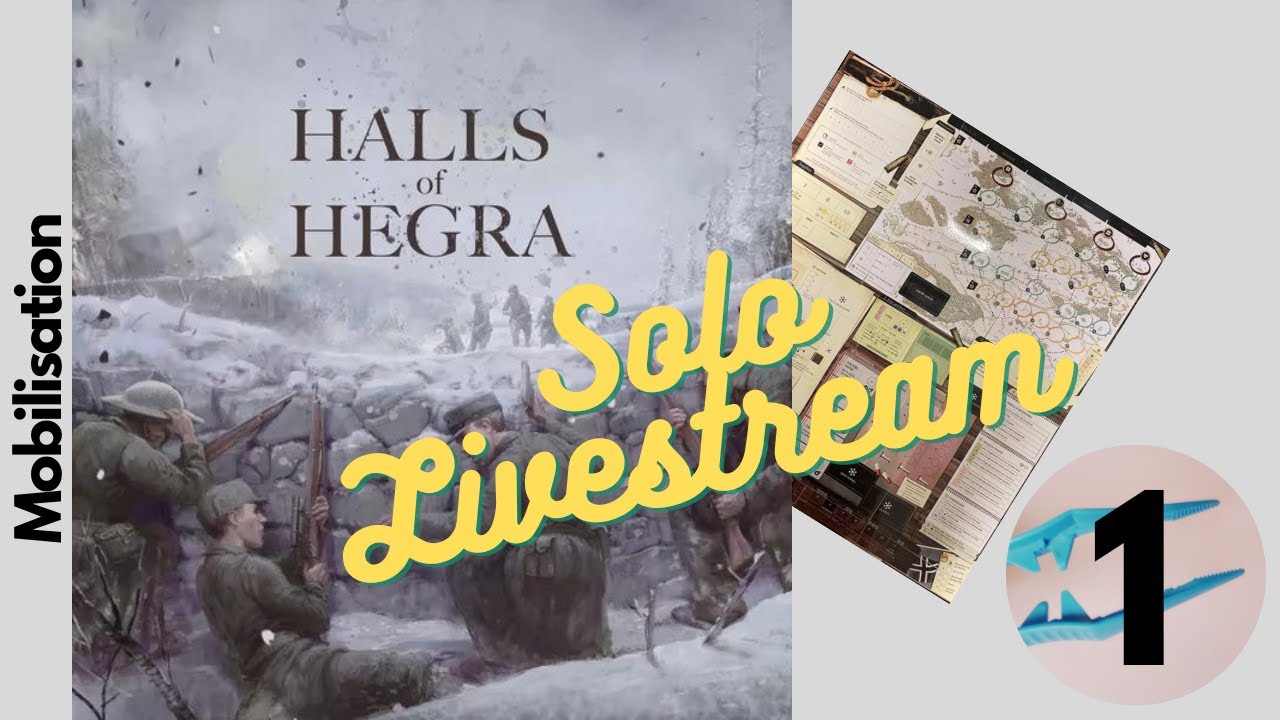Halls of Hegra by Tompet Games solo livestream: Mobilisation