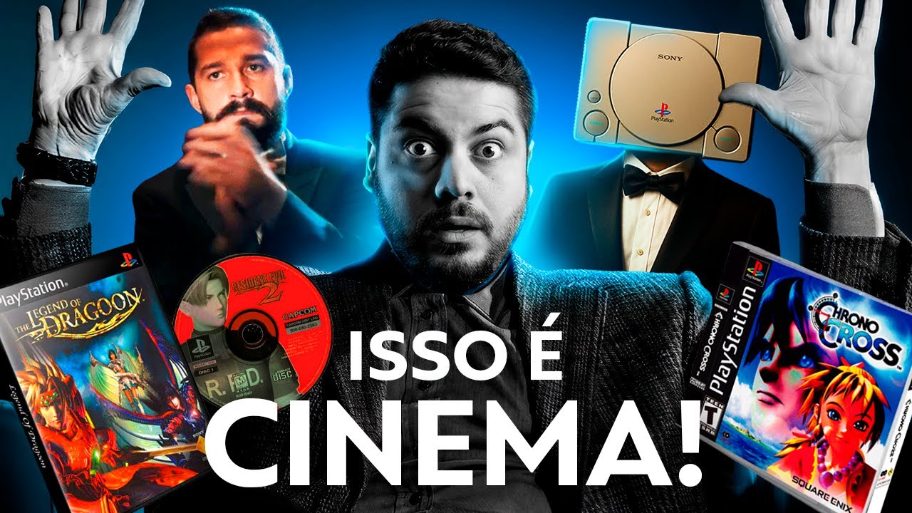 ISSO NÃO ERA JOGO, ERA FILME! A Era de Ouro do PlayStation 1