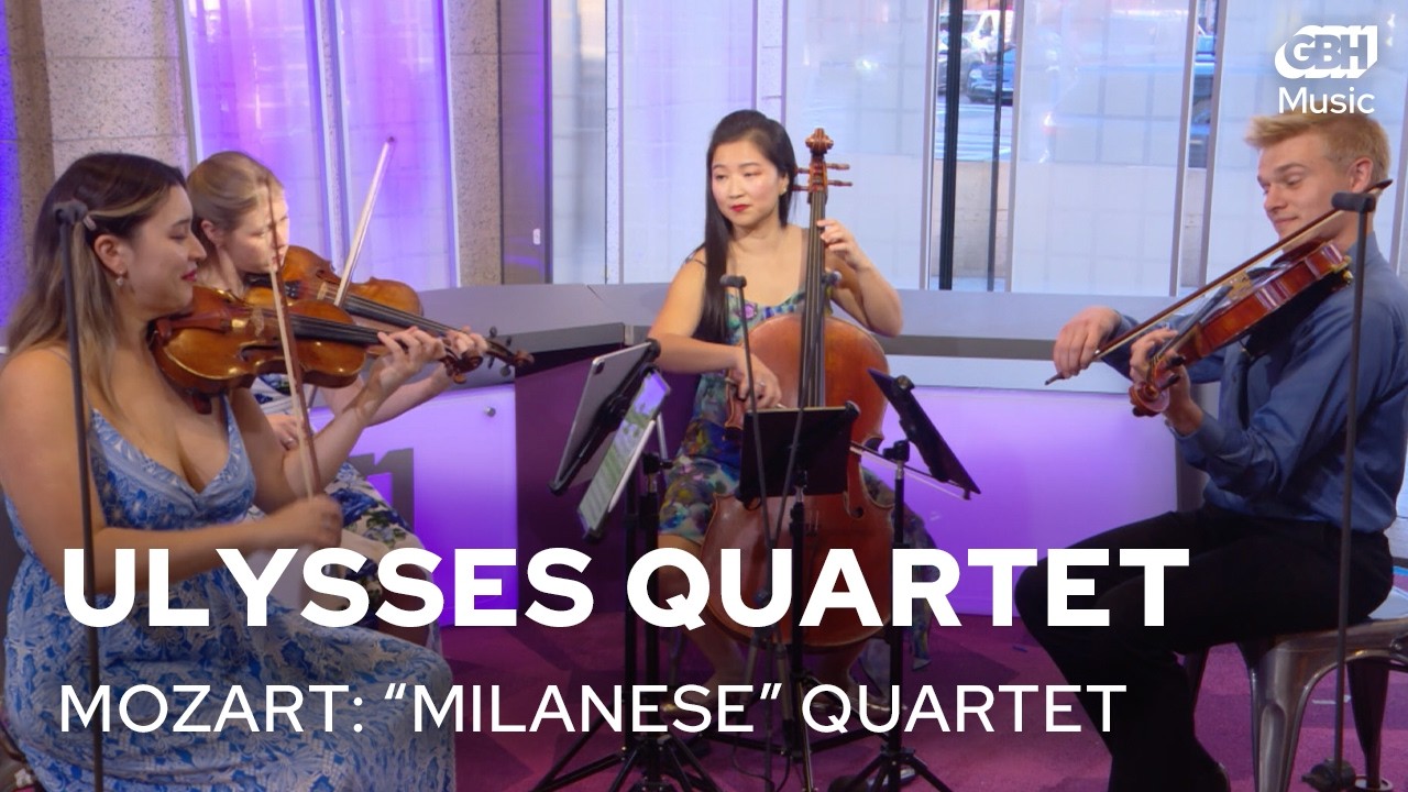 The Ulysses Quartet - Mozart: String Quartet No. 4 in C Major, K. 157 “Milanese” (LIVE)