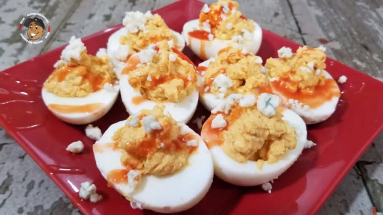 Buffalo Blue Cheese Deviled Eggs Recipe | Episode 700