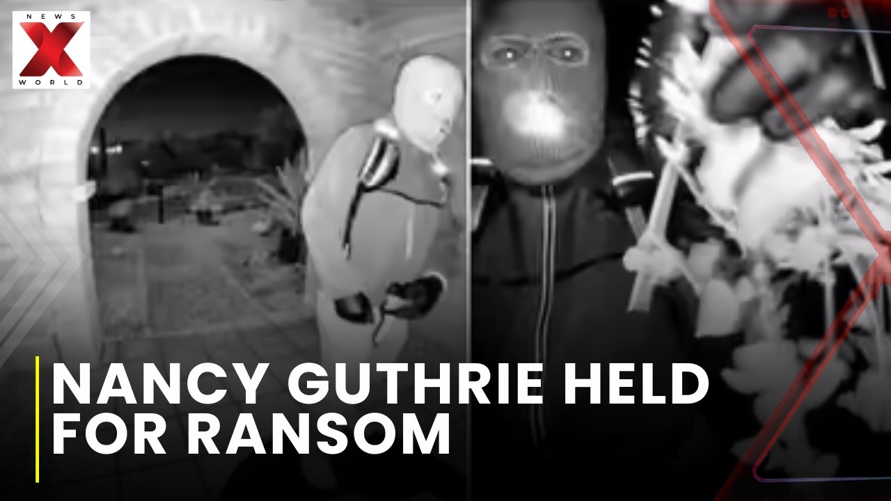 Nancy Guthrie kidnapping sparks major police investigation| NewsX World