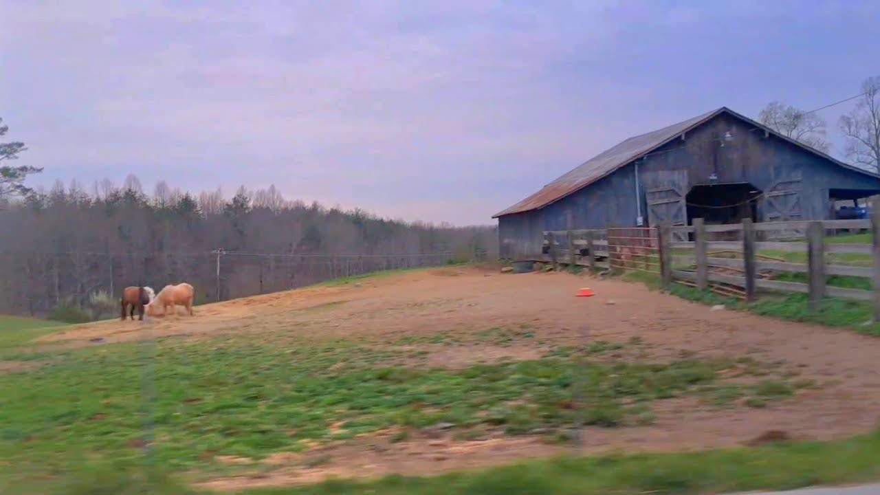Driving Through Keavy, Kentucky Along Scenic Hwy 312 in Laurel County