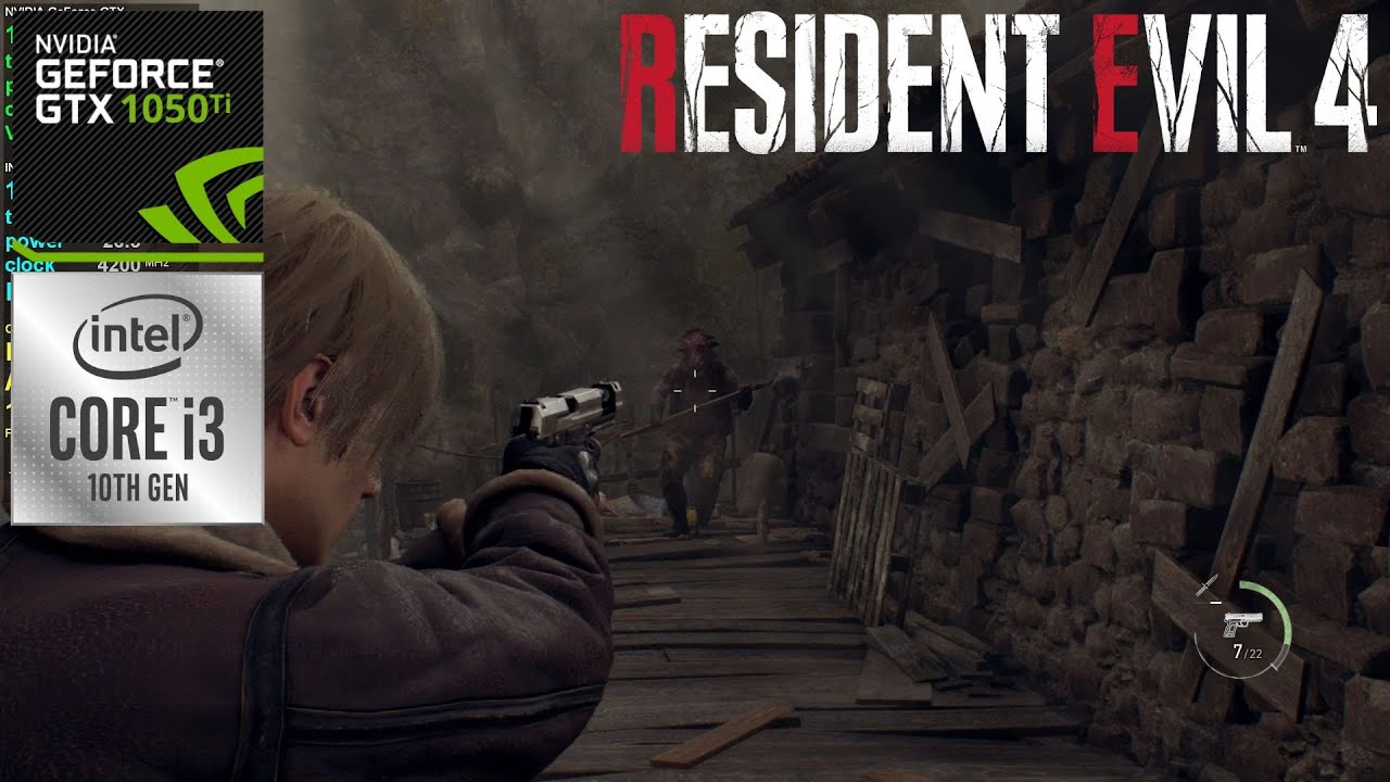 GTX 1050 Ti - Resident Evil 4 Remake With FSR 2 (Benhcmark) - 2024