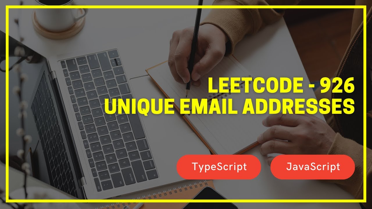 Leetcode - 929  - unique email addresses  - TypeScript  - JavaScript