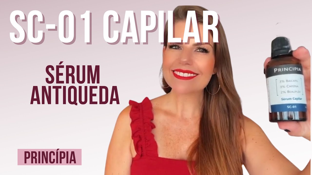 SC 01 - Sérum Capilar para controle de queda da Princípia