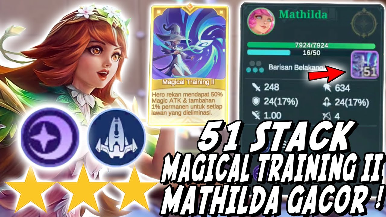 MAGICAL TRAINING II NGERI SUMPAH ! HYPER MATHILDA BISA SEGACOR INI COY PAKE GOGO CARD INI !