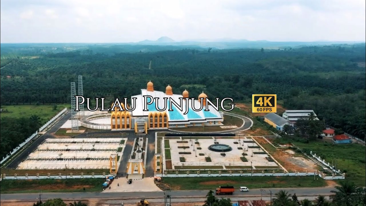 Pulau Punjung, Dharmasraya Sumatera Barat Indonesia 🇮🇩 by drone