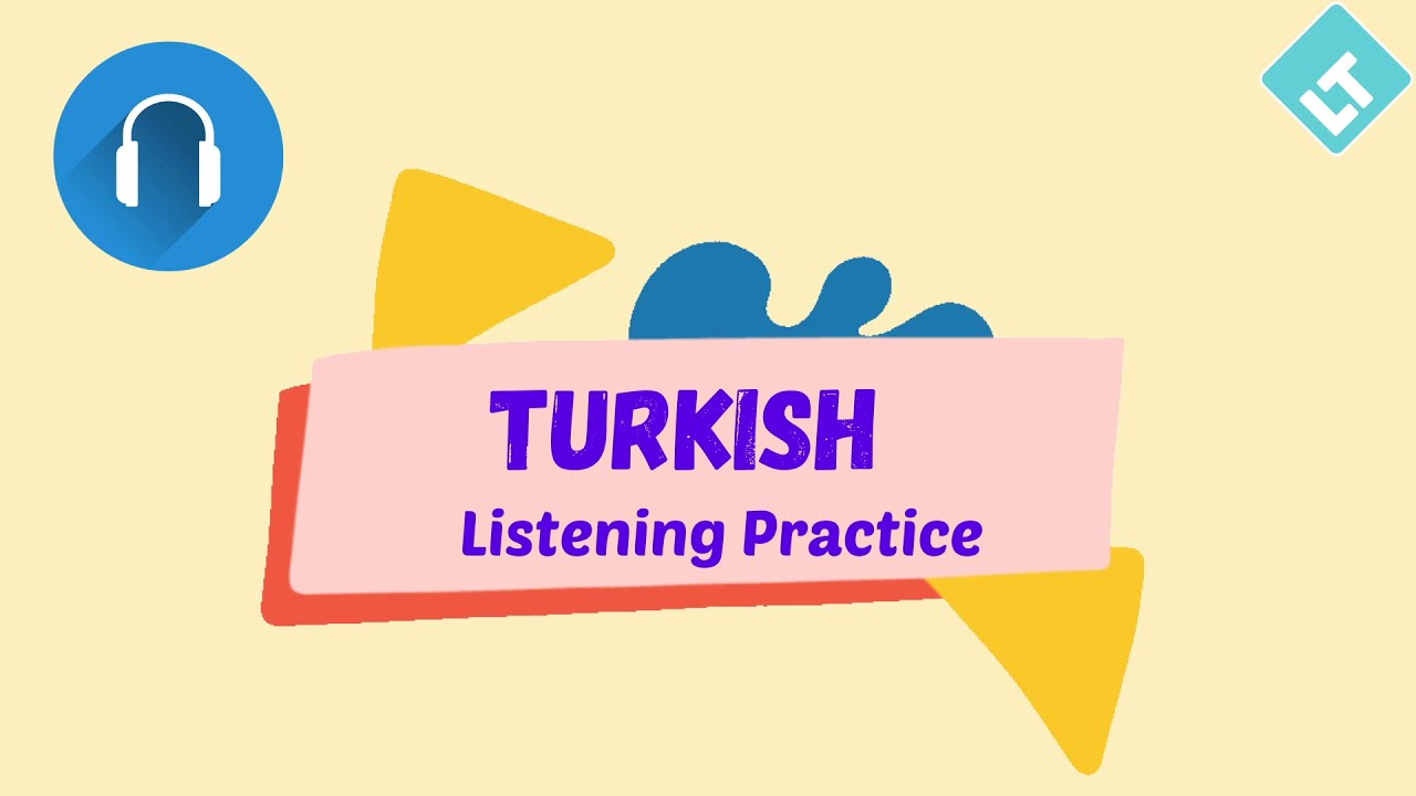 Turkish Listening Practice A2 // Future tense // Test your listening skills