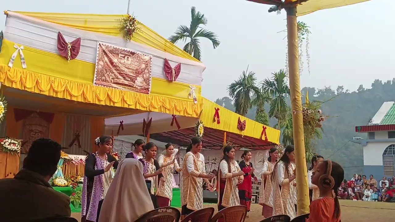 Peit noh kloi2 Ka jingrakhe Golden jubilee ha khamar nongpoh parish 