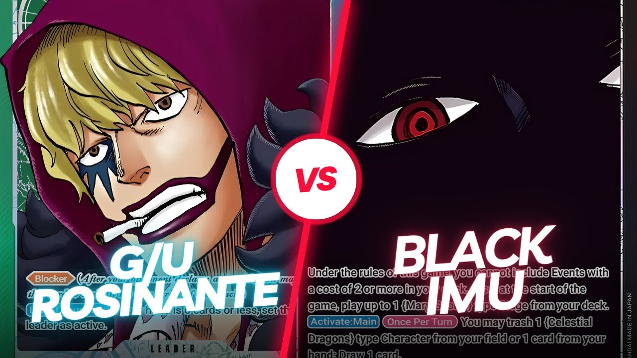 [OP-13] One Piece TCG Ranked G/U Rosinante VS Black Imu