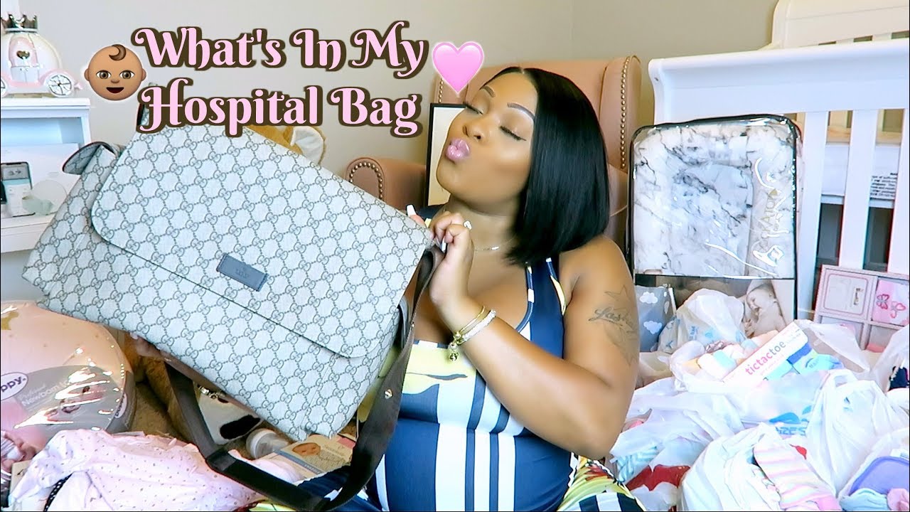 WHAT'S IN MY BABY GIRL HOSPITAL BAG FOR LABOR AND DELIVERY