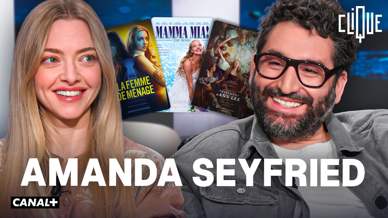 Amanda Seyfried est dans Clique (Mamma Mia!, La Femme de Ménage, Le Testament d'Ann Lee...) - CANAL+