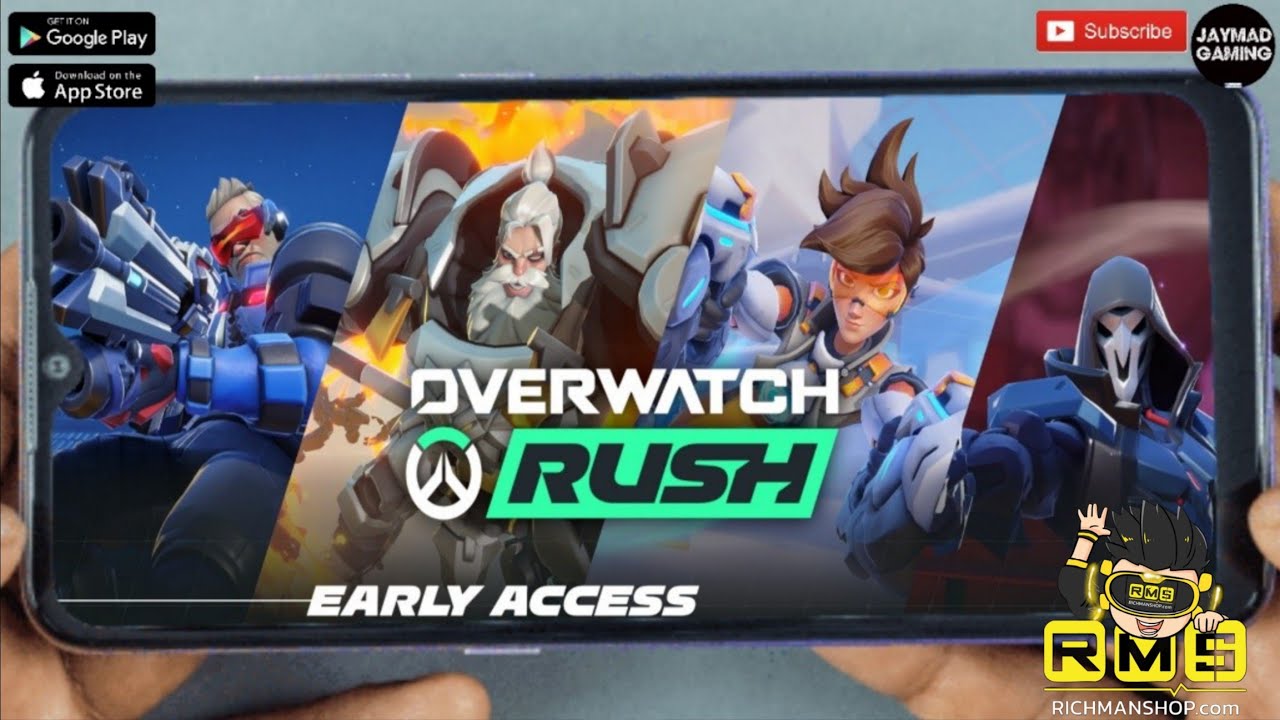 OVERWATCH RUSH (EN/BETA) 2026 Online Action-Shooting Game Mobile Android-Gameplay