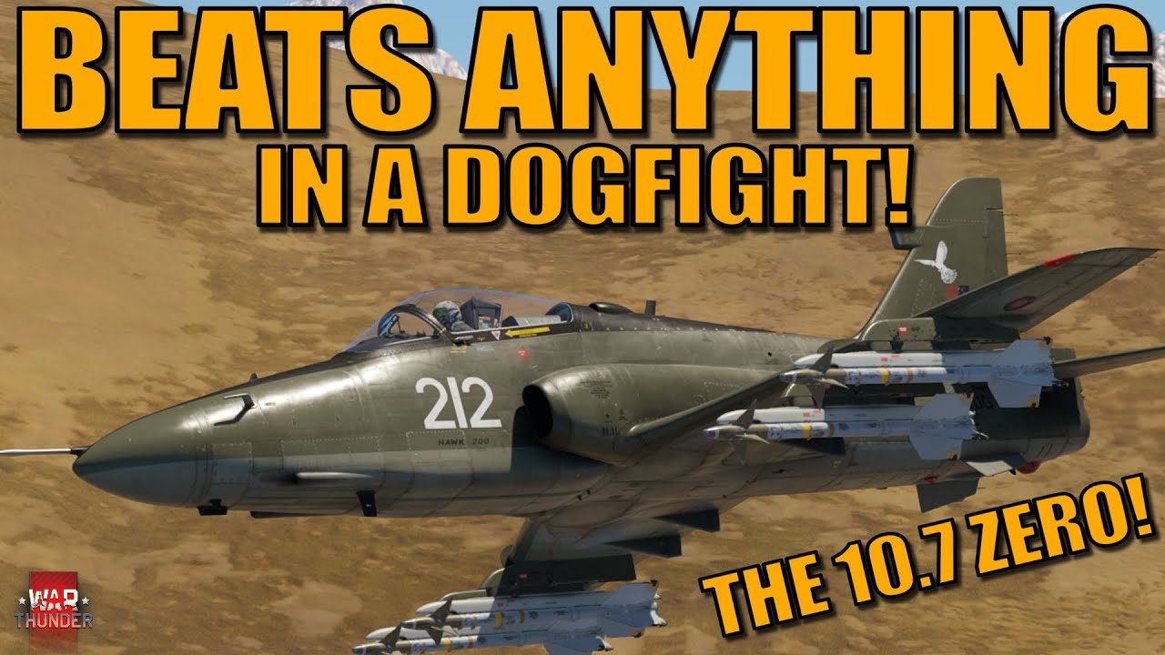 HAWK 200 победит любой реактивный самолёт в Бразилии в воздушном бою! - War Thunder