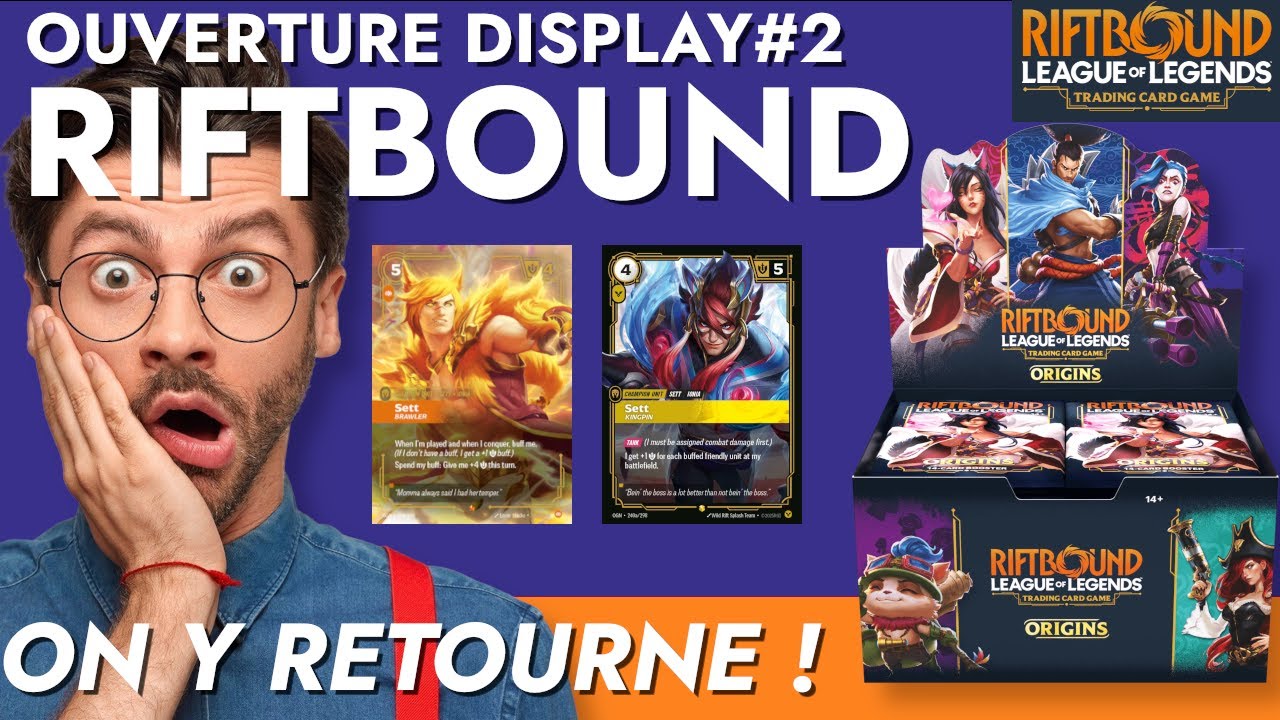 Ouverture 2ᵉ Display Riftbound TCG (League of Legends) | Set 1 Origins #riftbound  #leagueoflegends