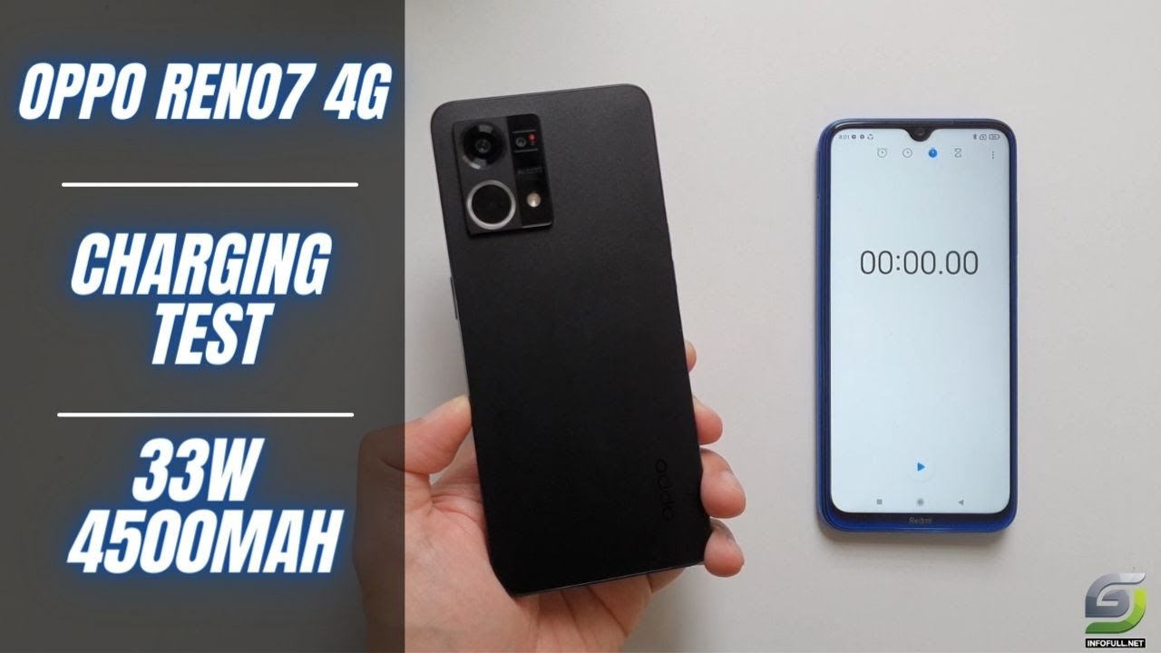 Oppo Reno7 4G Battery Charging test 0% to 100%