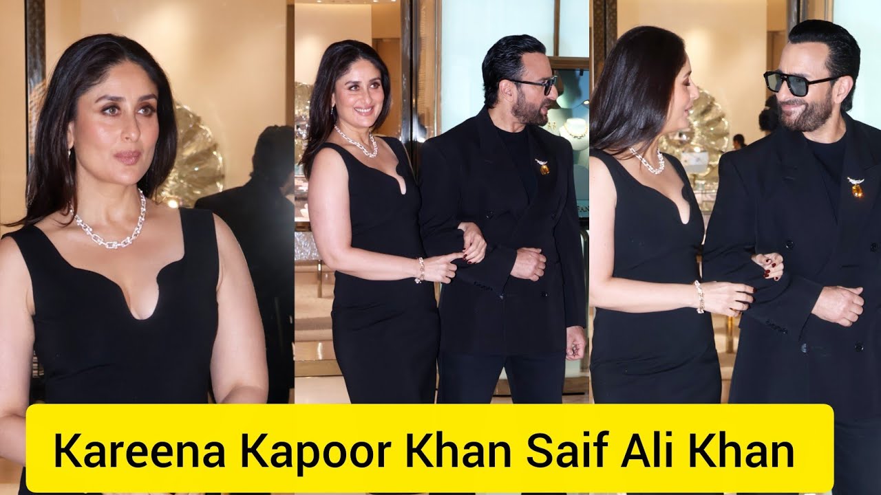 Saif Ali Khan Kareena Kapoor Khan Ta Event in Mumbai Today 